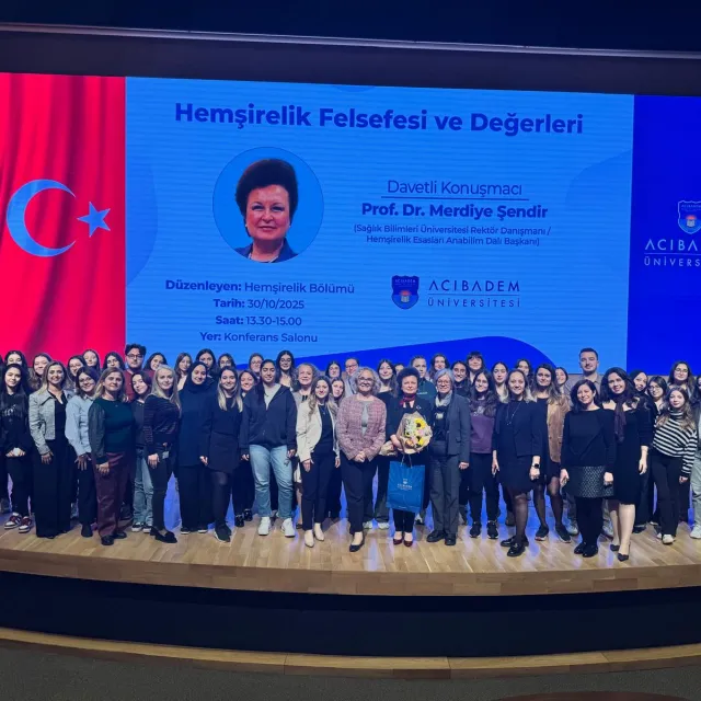 "Hemşirelik Felsefesi ve Değerleri" Konferansı Gerçekleştirildi