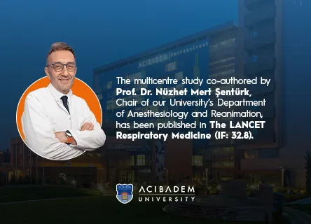 Prof. Dr. Nüzhet Mert Şentürk’s Article Published in The Lancet