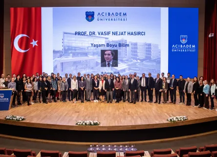 Prof. Dr. Vasıf Hasırcı Üniversitemize Veda Etti