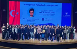 "Hemşirelik Felsefesi ve Değerleri" Konferansı Gerçekleştirildi