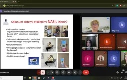 Fizyoterapi ve Rehabilitasyon Bölümü MS ile Daha Rahat Nefes Etkinliği Gerçekleştirdi