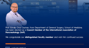 Prof. Dr. Güralp Onur Ceyhan Elected as a Council Member of the World Pancreas Organization